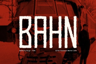 Bahn Thin: A Bold Display Typeface for Web Design