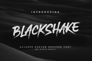 BlackShake: The Bold Display Font for Your Brand
