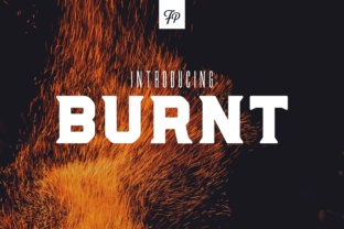 Burnt: A Bold Display Font for Impactful Web Design