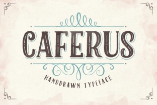 Caferus: A Warm Display Font for Editorial Design