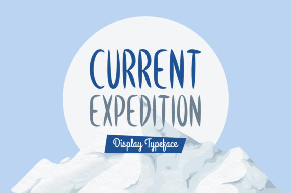 Current Expedition: A Bold Display Font for Marketers