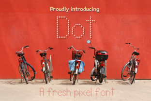 Dot: A Fresh Pixel Display Font for Web Design