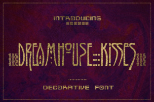 Dreamhouse Kissies: A Retro Display Font for Bold Branding