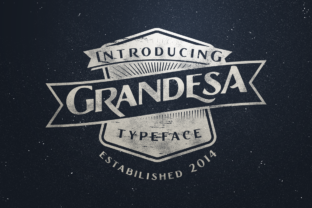 Grandesa: A Handcrafted Serif Font for Crafters