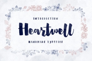 Heartwell: A Modern Calligraphy Font for Your Brand