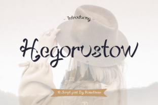 Hegorustow: A Bold Display Font for Impactful Design