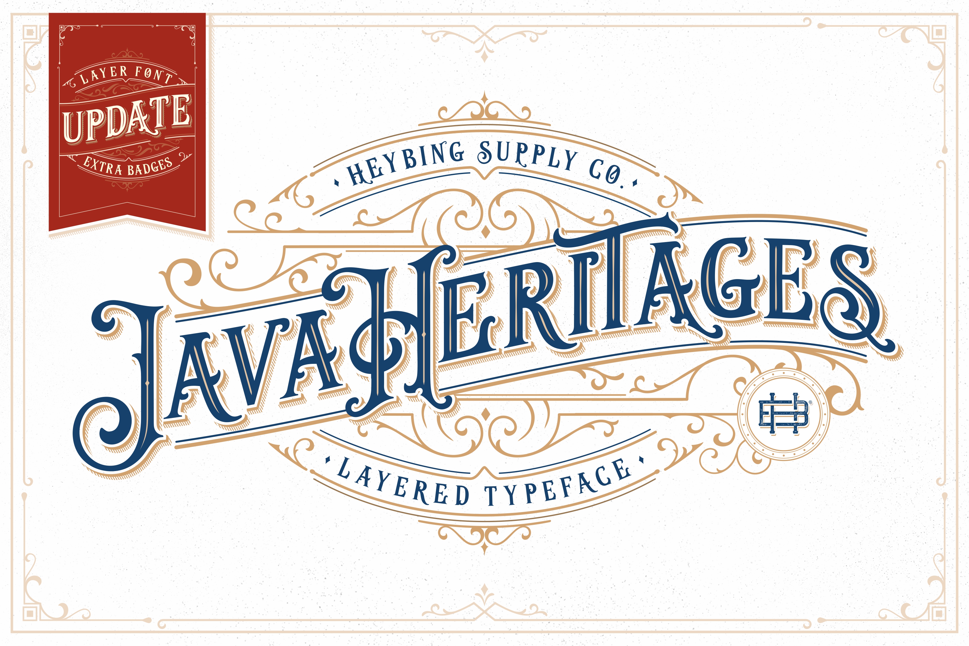 Java Heritages: A Vintage Display Font That Elevates Small Business Branding