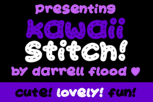 Kawaii Stitch: A Designer’s Take on This Playful Display Font