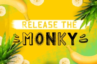 Monky: A Playful Display Font for Bold Campaigns