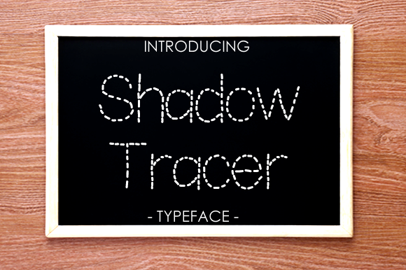 Shadow Tracer: A Display Font for Engaging Marketing