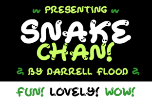 Snake Chan Font: A Playful Touch for Polished Branding
