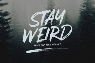 Stay Weird: The Bold Display Font for Campaigns